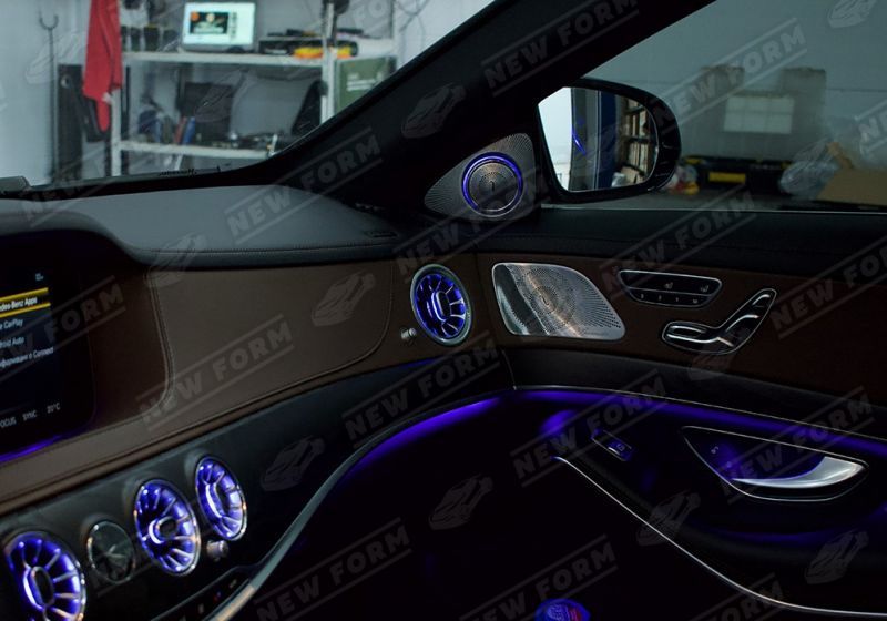 Комплект дооснащения салона Mercedes S-class W222 рестайлинг