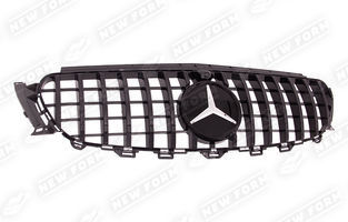 Решетка радиатора Panamerica черная Mercedes E-class W213