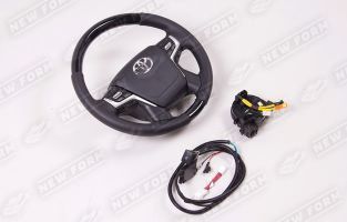 Руль черный глянец Toyota Land Cruiser 200 2007-2012