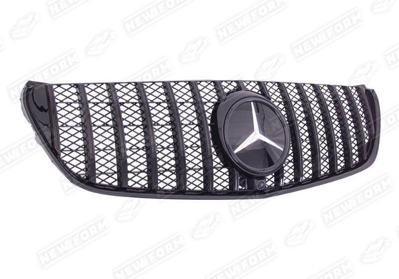 Решетка радиатора Panamerica черная Mercedes V-class