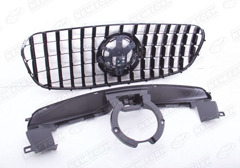 Решетка радиатора AMG GT хром Mercedes GLS X167 рестайлинг