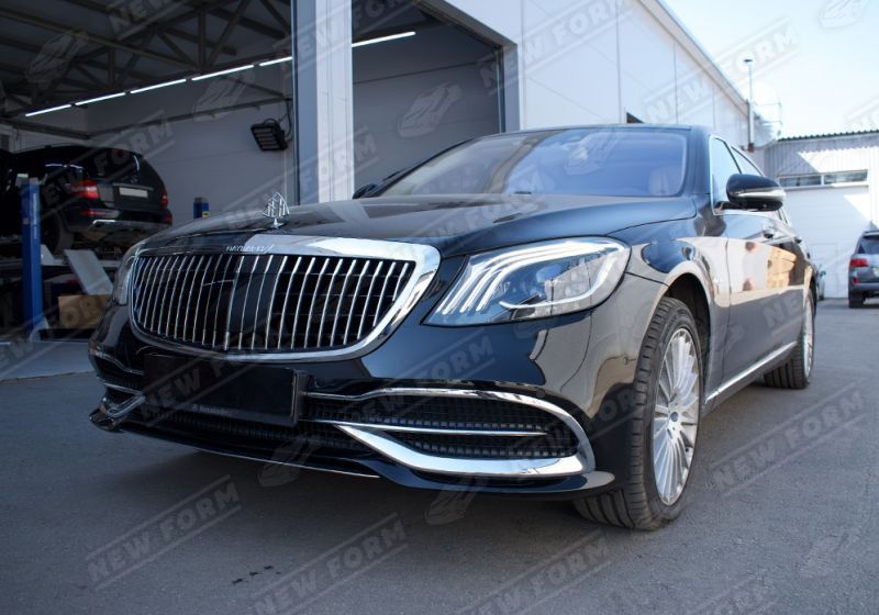 Бамперы рестайлинг Maybach S-class X222