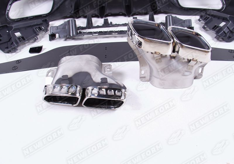 Диффузор с насадками 6.3 AMG хром Mercedes CLE C236