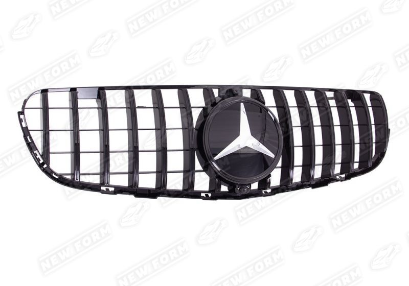 Решетка радиатора Panamerica черная Mercedes GLC Coupe C253