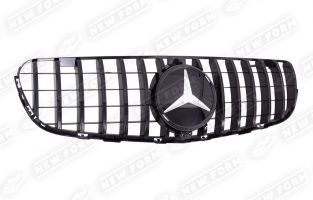 Решетка радиатора Panamerica черная Mercedes GLC Coupe C253