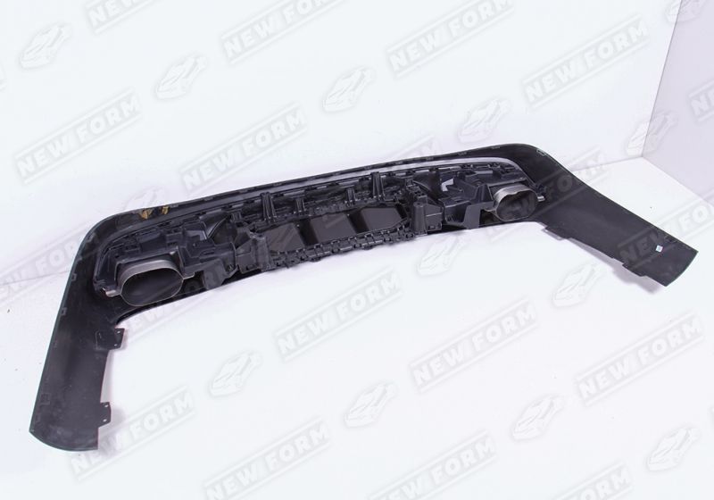 Диффузор с насадками 6.3 AMG черный Mercedes CLE C236