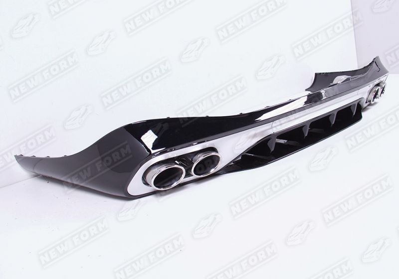 Диффузор с насадками 5.3 AMG хром Mercedes CLE C236