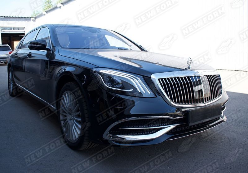 Бамперы рестайлинг Maybach S-class X222