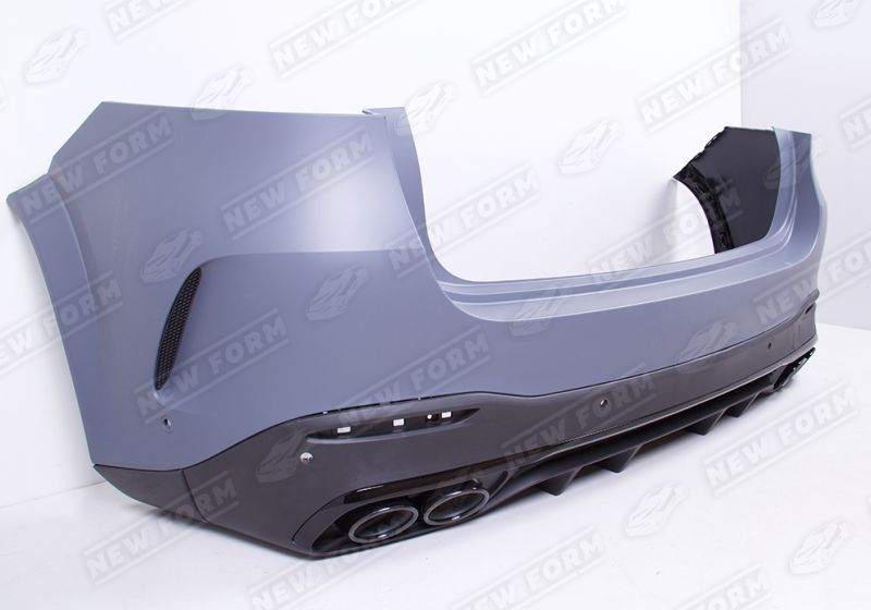 Обвес 5.3 AMG черный Mercedes GLE V167 без AMG пакета