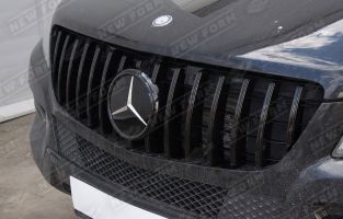 Решетка радиатора AMG GT черная Mercedes ML W166