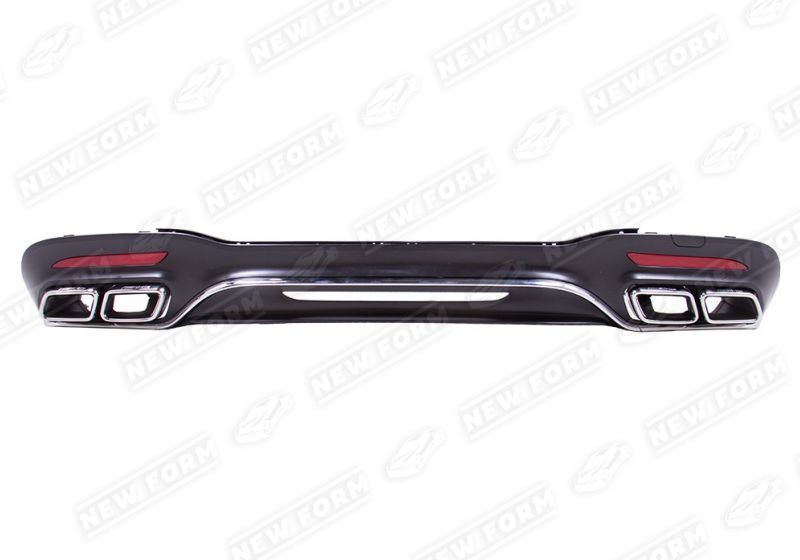 Диффузор с насадками 6.3 AMG Mercedes S-class W222 рестайлинг