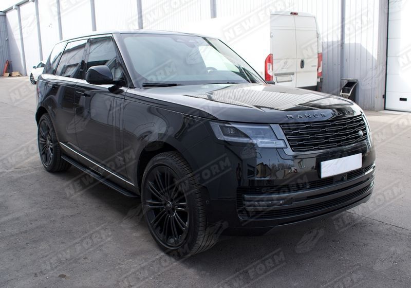 Пороги черный молдинг Range Rover Vogue с 2021 года