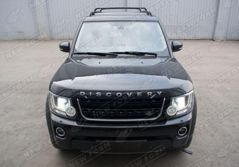 Рейлинги с поперечинами черные Land Rover Discovery 4 рестайлинг