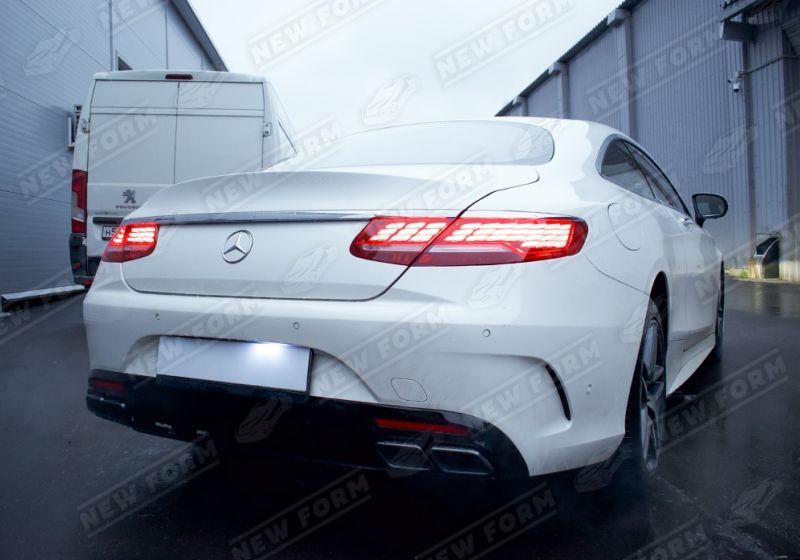 Фонари задние рестайлинговые оригинал Mercedes S-class Coupe C217