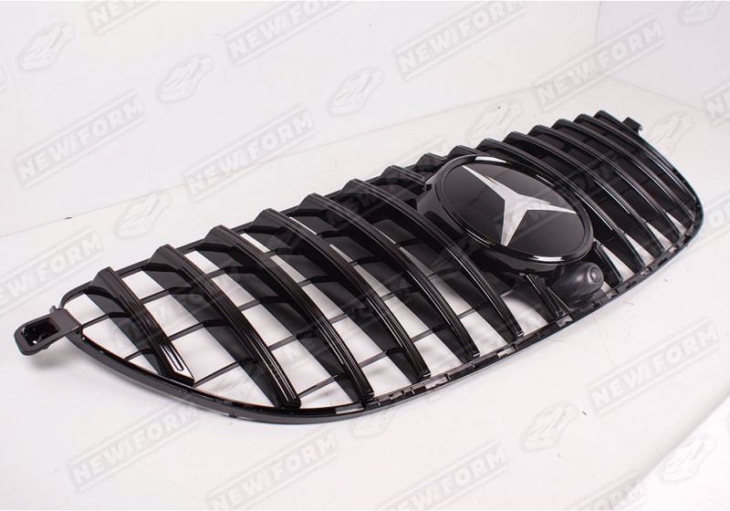 Решетка радиатора Panamerica черная Mercedes GLE Coupe C292 6.3 AMG