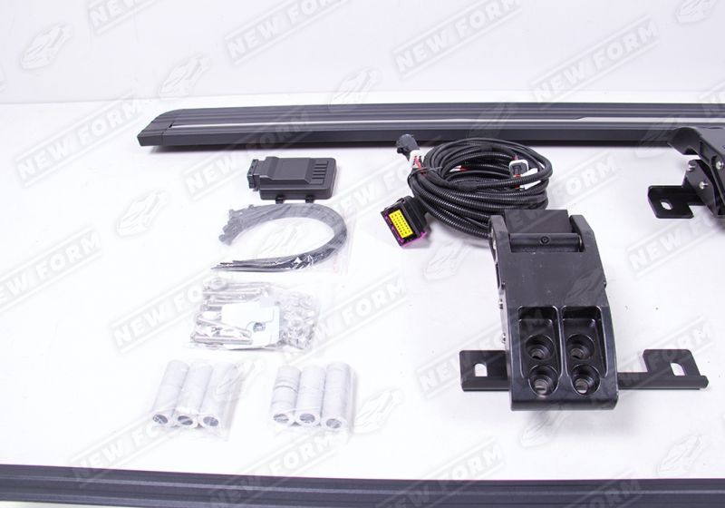 Пороги выдвижные длинные с логотипом Mercedes G-class W464