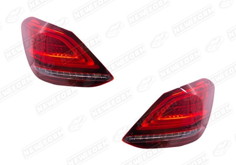 Фонари задние рестайлинг Mercedes C-class W205