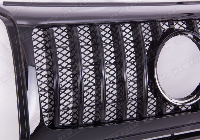 Решетка радиатора стиль GT черная Mercedes G-class W463