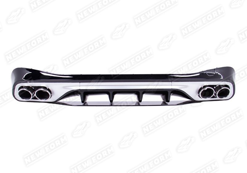 Диффузор с насадками 5.3 AMG хром Mercedes CLE C236
