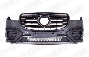 Передний бампер рестайлинг Mercedes GLS X167