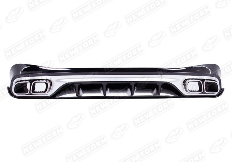 Диффузор с насадками 6.3 AMG хром Mercedes CLE C236