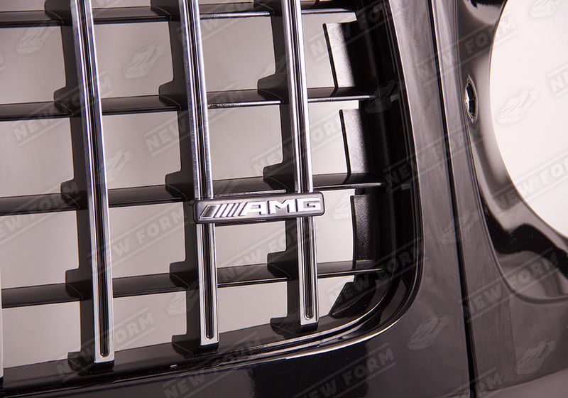 Решетка радиатора хром с черными очками 6.3 AMG Mercedes G-class W464