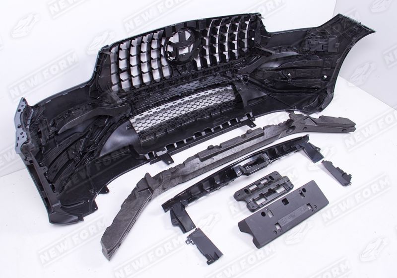 Обвес 5.3 AMG черный Mercedes GLE V167 без AMG пакета