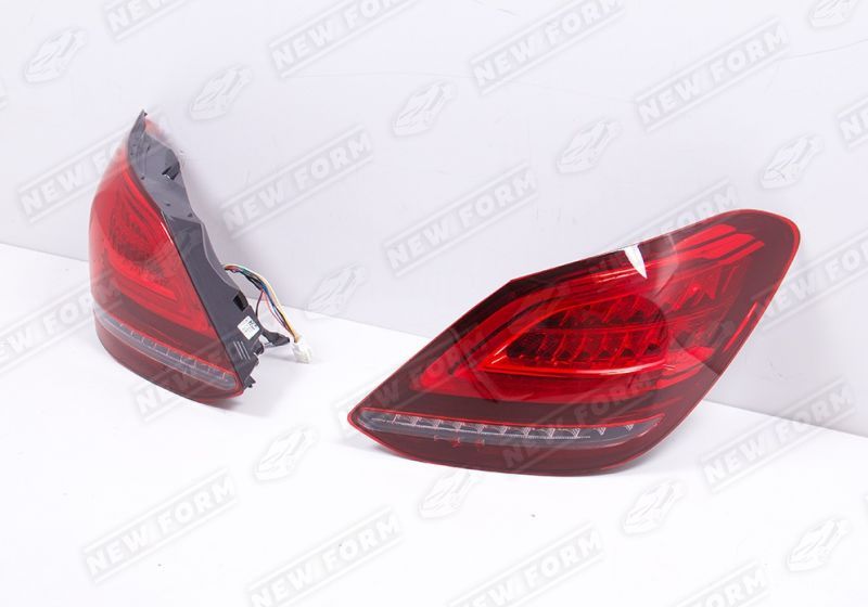 Фонари задние рестайлинг Mercedes C-class W205