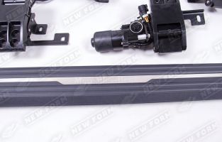 Пороги выдвижные короткие с логотипом Mercedes G-class W464