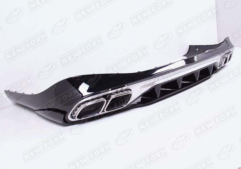 Диффузор с насадками 6.3 AMG хром Mercedes CLE C236