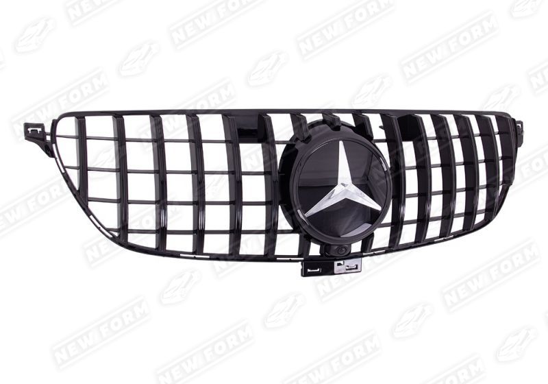Решетка радиатора Panamericana черная Mercedes GLE Coupe C292