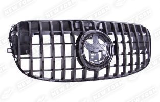 Решетка радиатора AMG GT черная Mercedes GLS X167 рестайлинг