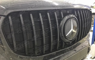 Решетка радиатора AMG GT черная Mercedes GLS X167