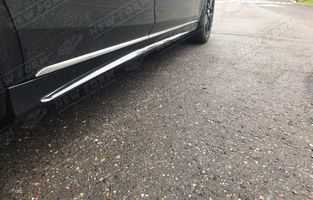 Пороги AMG с хромированными вставками Mercedes S-class W222