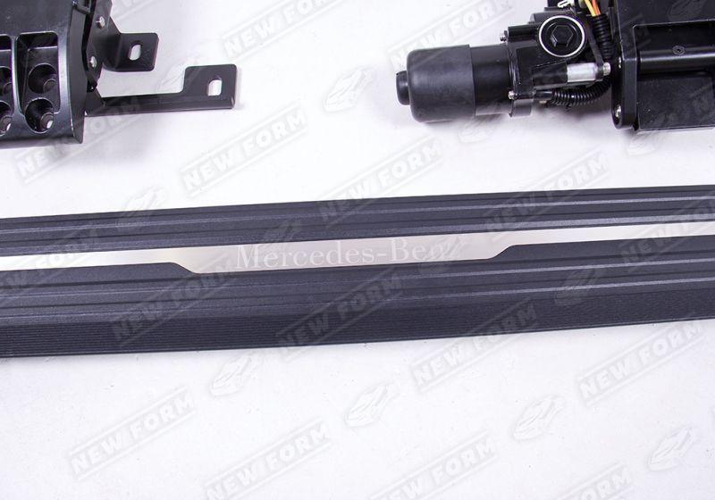 Пороги выдвижные длинные с логотипом Mercedes G-class W464