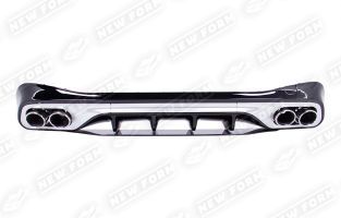 Диффузор с насадками 5.3 AMG хром Mercedes CLE C236