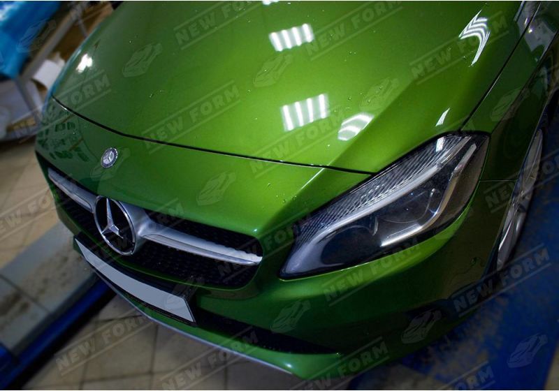 Решетка радиатора AMG GT хром Mercedes A-class W176 2012-2015