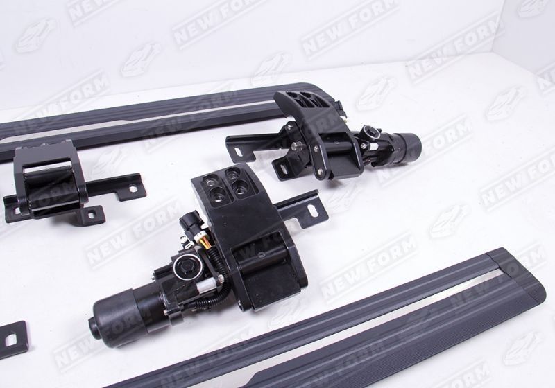 Пороги выдвижные короткие с логотипом Mercedes G-class W464