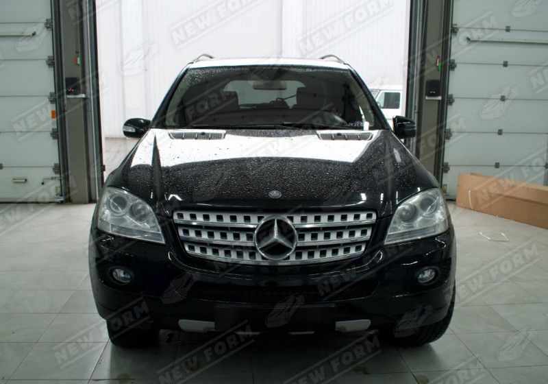 Зеркала черные Mercedes ML W164