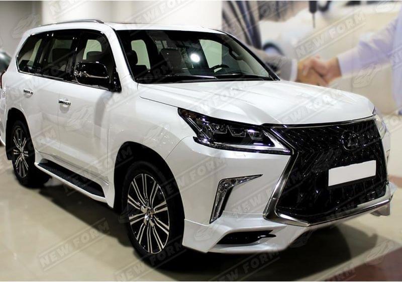 Обвес TRD SUPERIOR белый перламутр полный Lexus LX 570