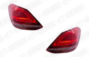 Фонари задние рестайлинг Mercedes C-class W205