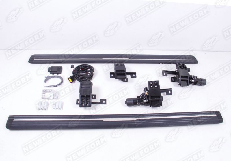 Пороги выдвижные длинные с логотипом Mercedes G-class W464