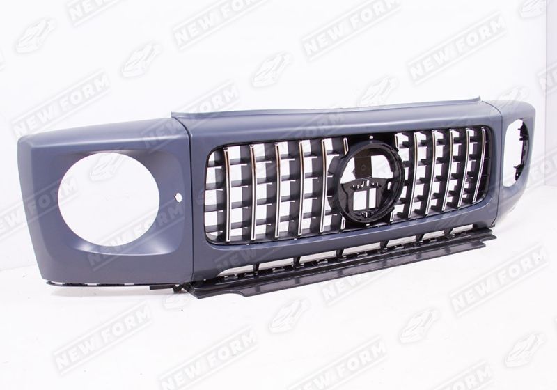 Решетка радиатора с очками 465 хром Mercedes G-class W464