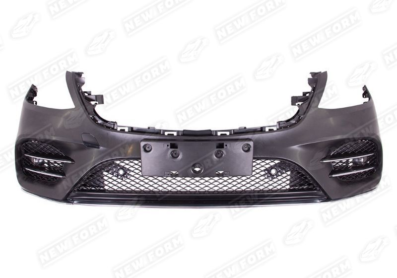 Передний бампер AMG пакет Mercedes S-class W222 рестайлинг