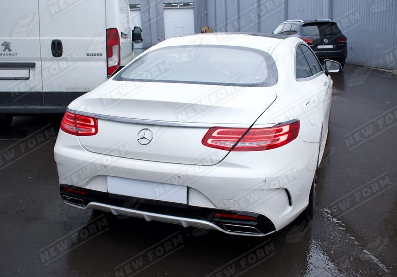 Фонари задние рестайлинговые оригинал Mercedes S-class Coupe C217