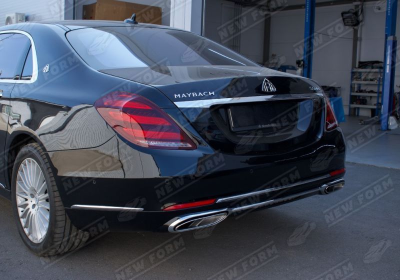 Бамперы рестайлинг Maybach S-class X222