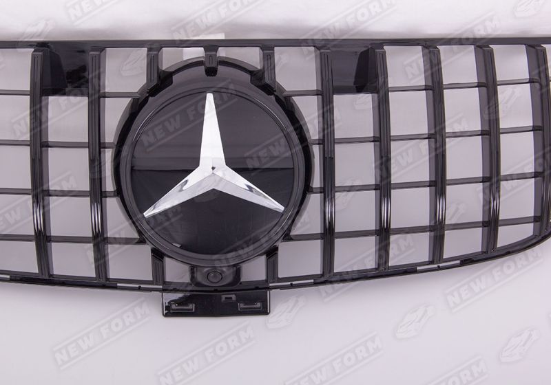 Решетка радиатора Panamericana черная Mercedes GLE Coupe C292