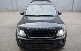 Рейлинги с поперечинами черные Land Rover Discovery 3
