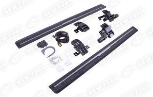 Пороги выдвижные длинные с логотипом Mercedes G-class W464