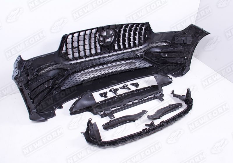 Обвес 5.3 AMG черный Mercedes GLE V167 без AMG пакета